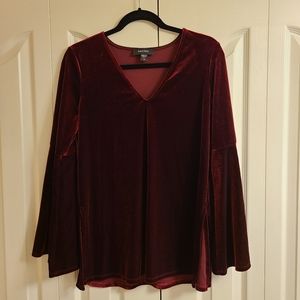 Karen Kane velvet top